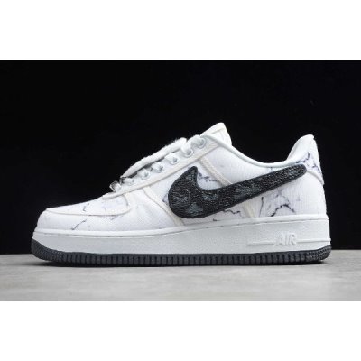 Nike Air Force 1 Low Custom Para-noise Beyaz / Siyah Kaykay Ayakkabı Türkiye - QQNQNUA7